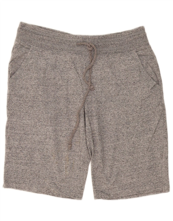Eddie Bauer Womens Sport Shorts UK 16 Large  Grey Cotton