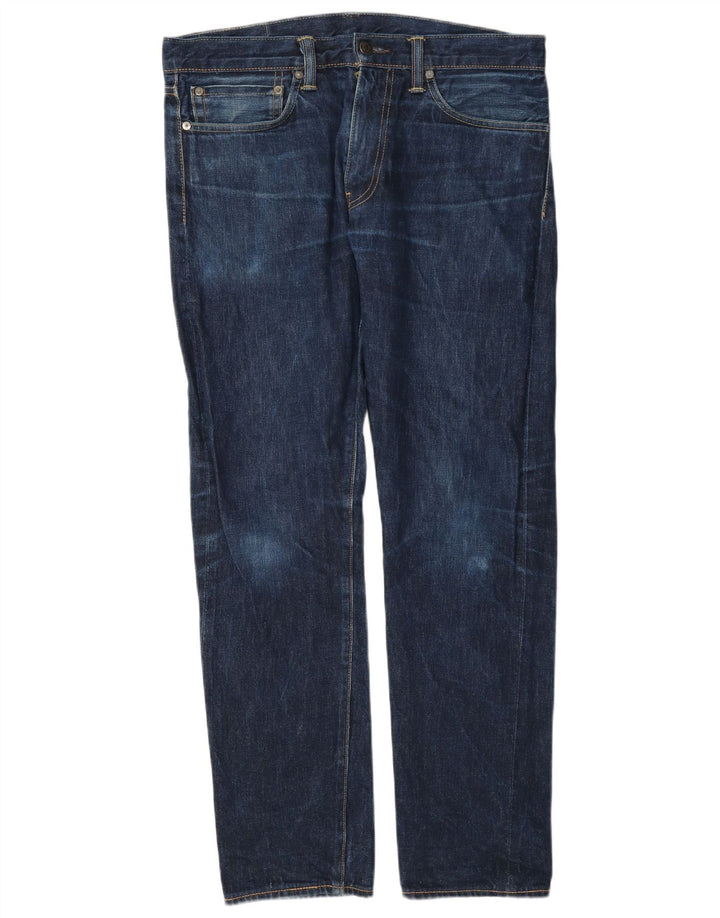 Levi's Mens 511 Slim Jeans W34 L32 Blue Cotton