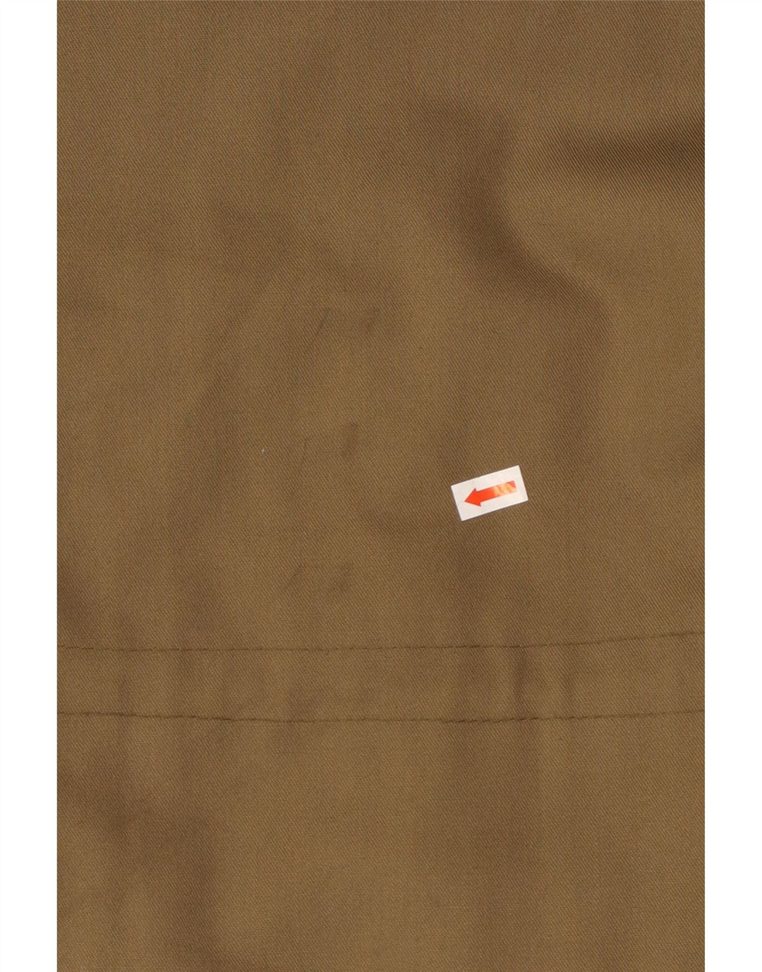 VINTAGE Mens Hooded Military Jacket IT 50 Large Khaki Cotton