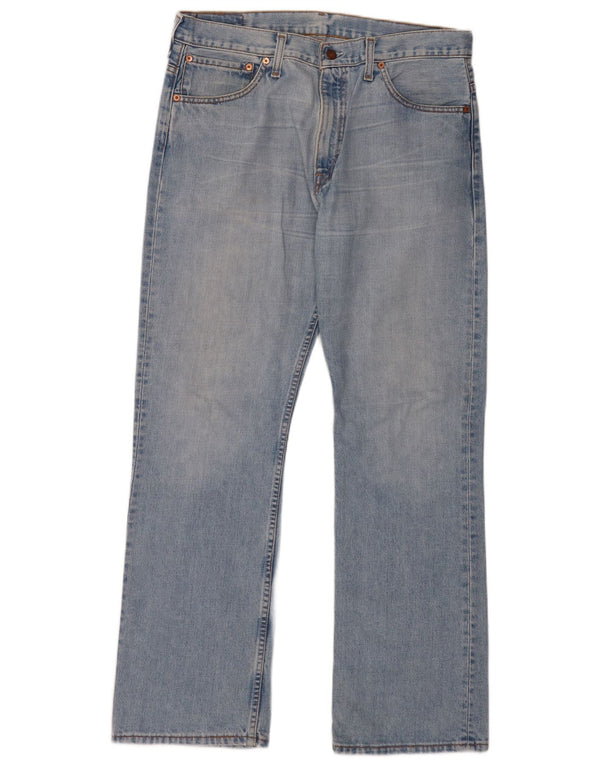 Levi's Mens 507 Bootcut Jeans W36 L34 Blue Cotton