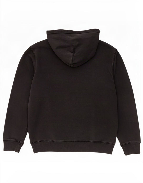 Nike Boys Hoodie Jumper 13-14 Years XL Black Cotton