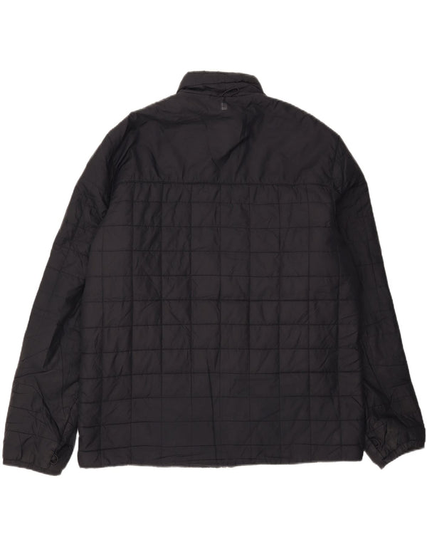 Mountain Warehouse Mens Quilted Jacket UK 42 XL Navy Blue