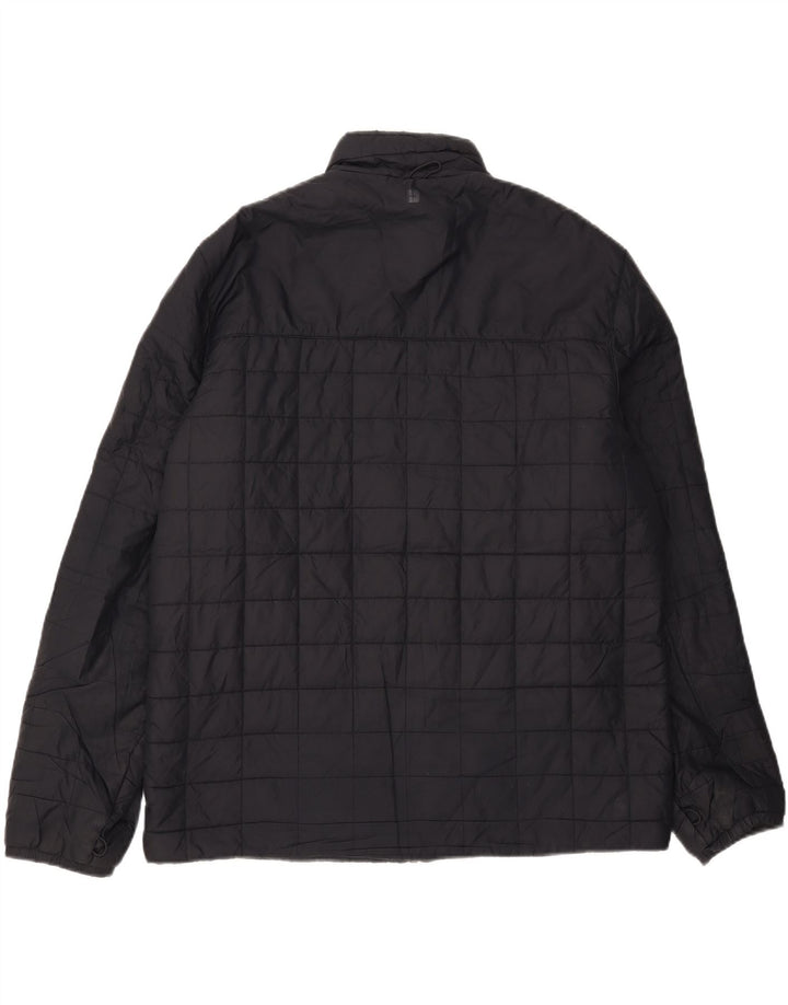 Mountain Warehouse Mens Quilted Jacket UK 42 XL Navy Blue