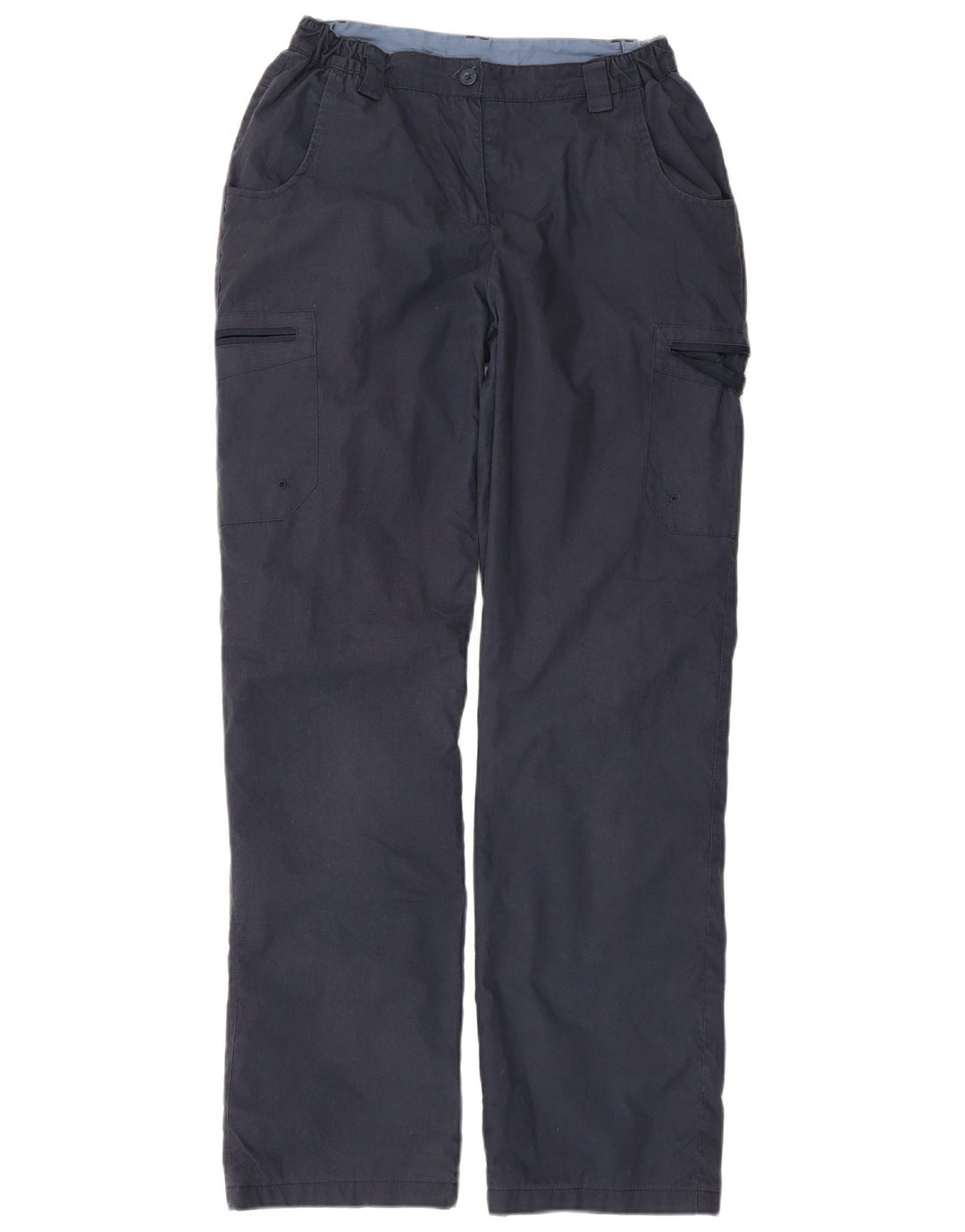 Mountain Warehouse Womens Cargo Trousers UK 8 Small W28 L31 Navy Blue