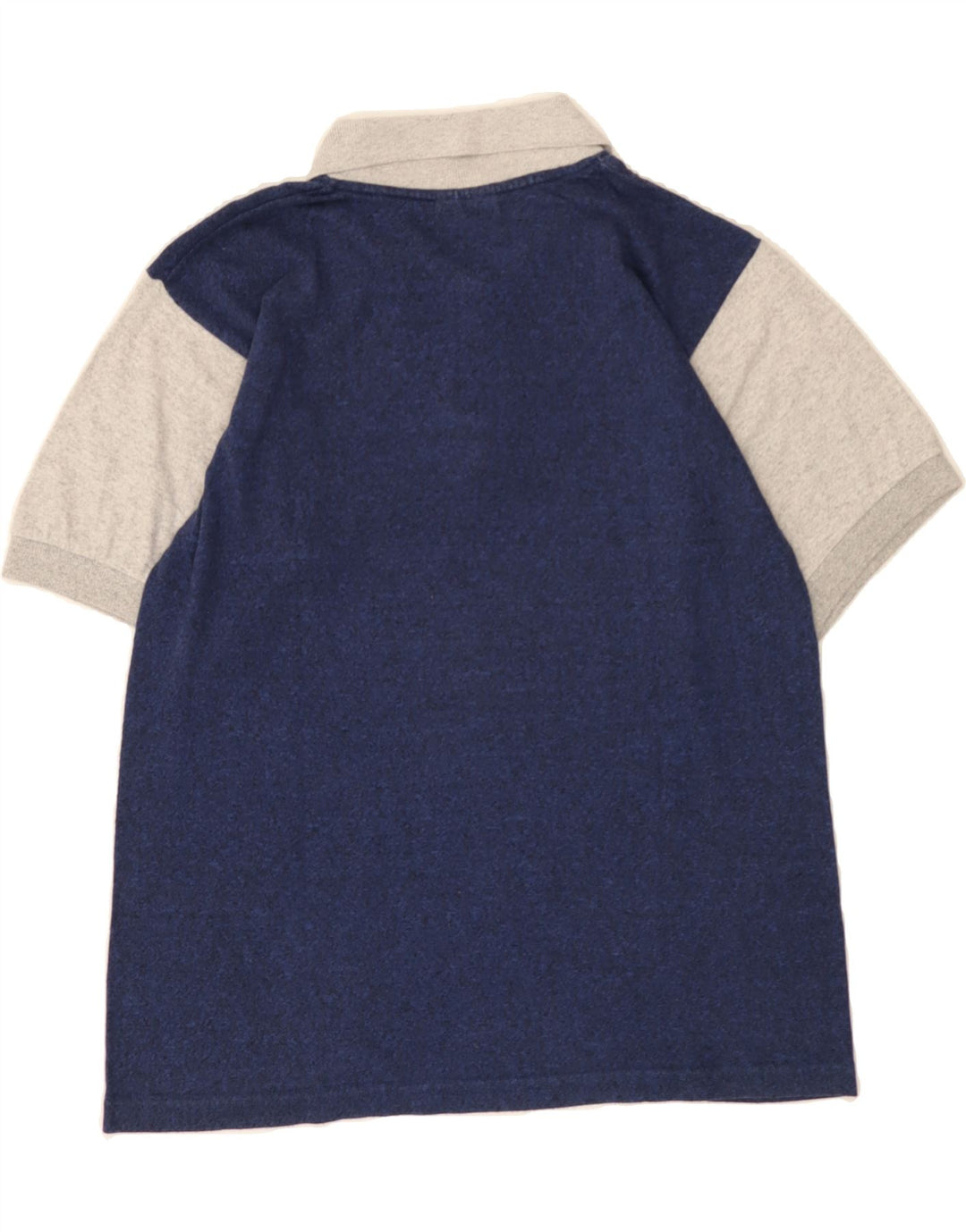 CHAMPION Mens Polo Shirt Small Navy Blue Colourblock Cotton Vintage Champion and Second-Hand Champion from Messina Hembry 