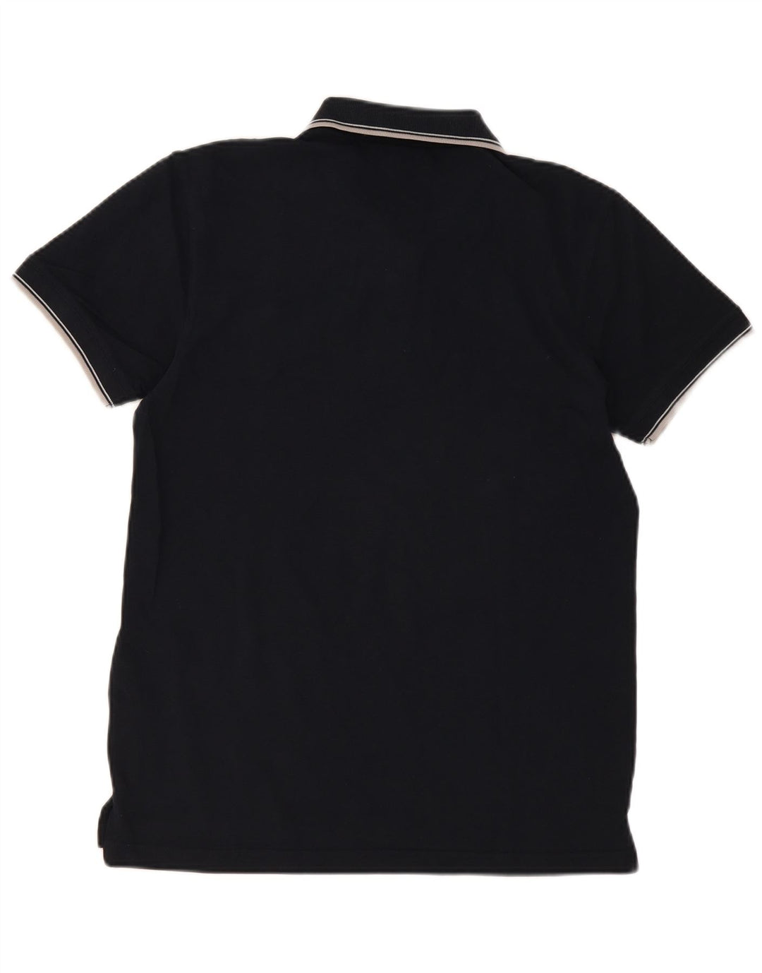 Renato Balestra Mens Polo Shirt Large Black Cotton