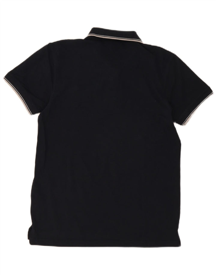 Renato Balestra Mens Polo Shirt Large Black Cotton
