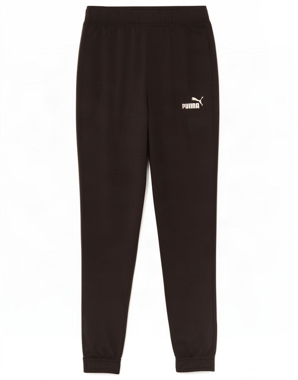 Puma Mens Tracksuit Trousers Joggers Small Black Polyester