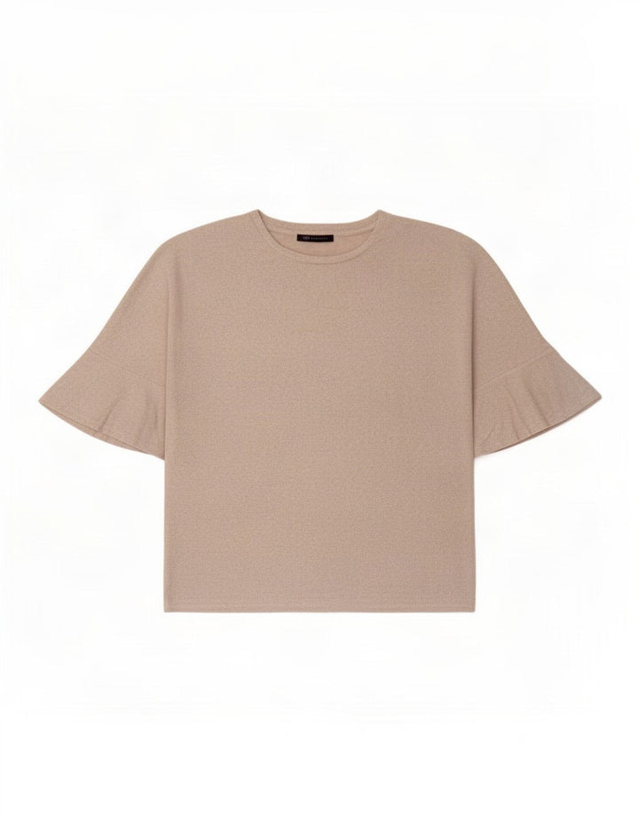 Marks & Spencer Womens Blouse Top UK 14 Large Beige Viscose