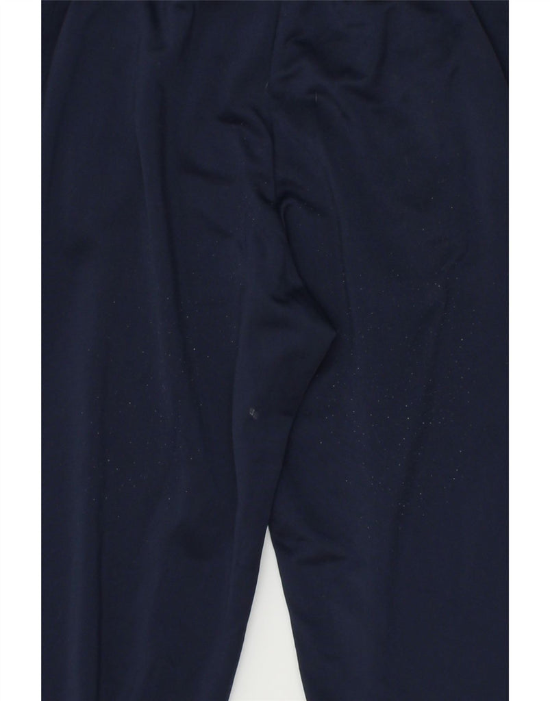 LOTTO Mens Graphic Tracksuit Trousers Joggers Medium Navy Blue Polyester | Vintage Lotto | Thrift | Second-Hand Lotto | Used Clothing | Messina Hembry 