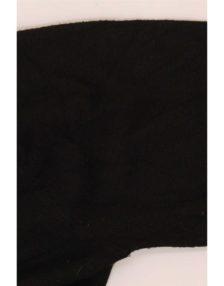 Marks & Spencer Womens Roll Neck Jumper Sweater UK 14 Medium Black