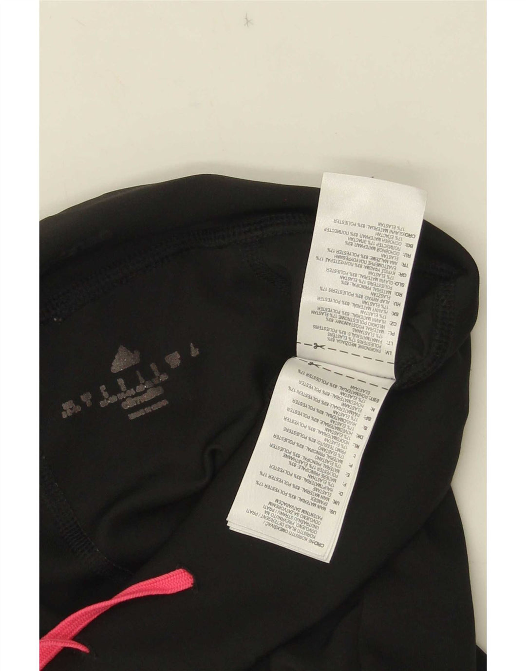 Adidas Womens Climalite Leggings UK 8/10 Small  Black Polyester