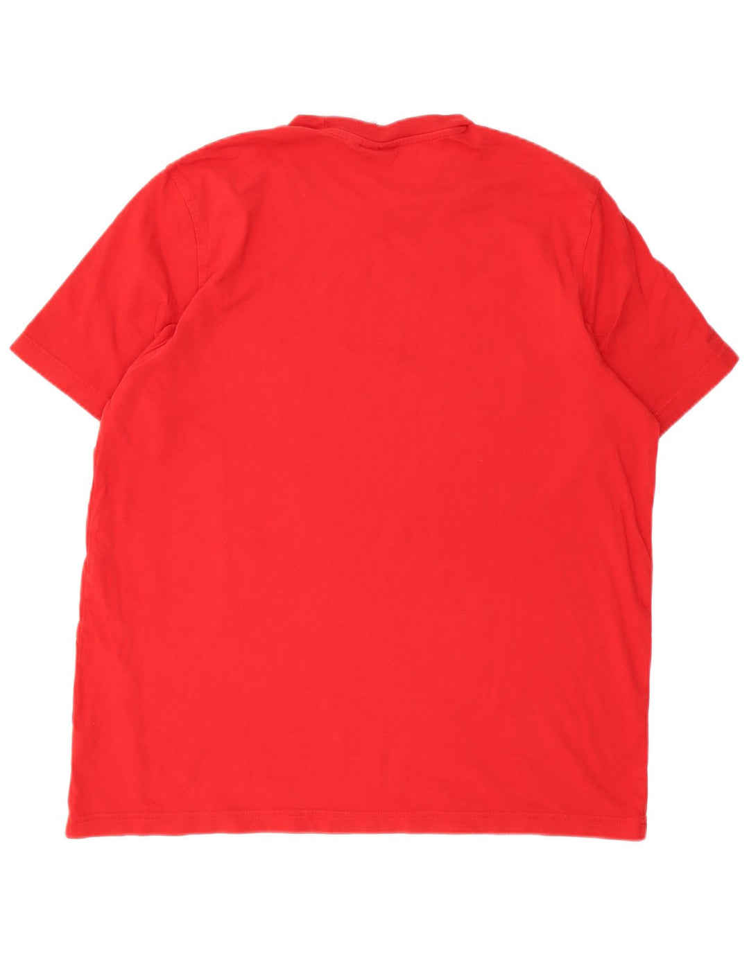 Adidas Mens Regular Graphic T-Shirt Top Large Red
