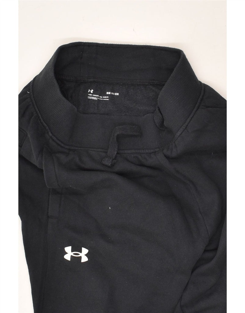 UNDER ARMOUR Womens Tracksuit Trousers Joggers UK 10 Small Black | Vintage Under Armour | Thrift | Second-Hand Under Armour | Used Clothing | Messina Hembry 