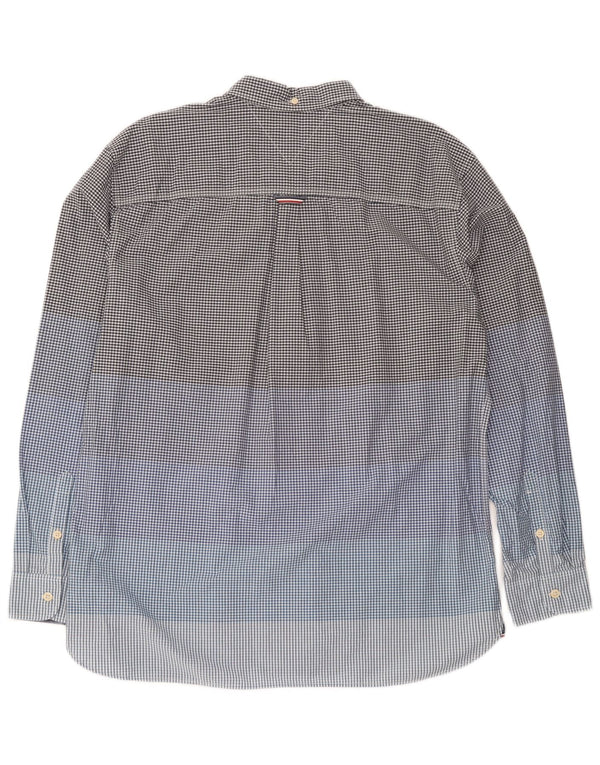 Tommy Hilfiger Mens Regular Fit Shirt 2XL Multicoloured Gingham Cotton