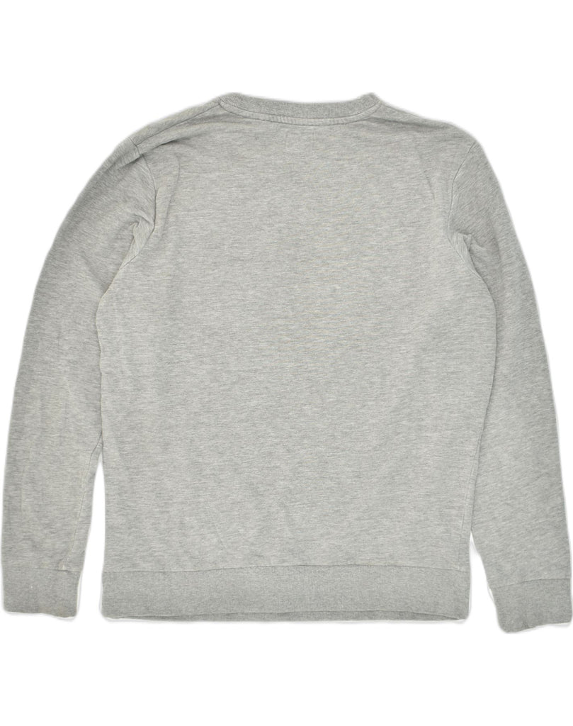 JACK & JONES Mens Graphic Sweatshirt Jumper Medium Grey Cotton | Vintage Jack & Jones | Thrift | Second-Hand Jack & Jones | Used Clothing | Messina Hembry 