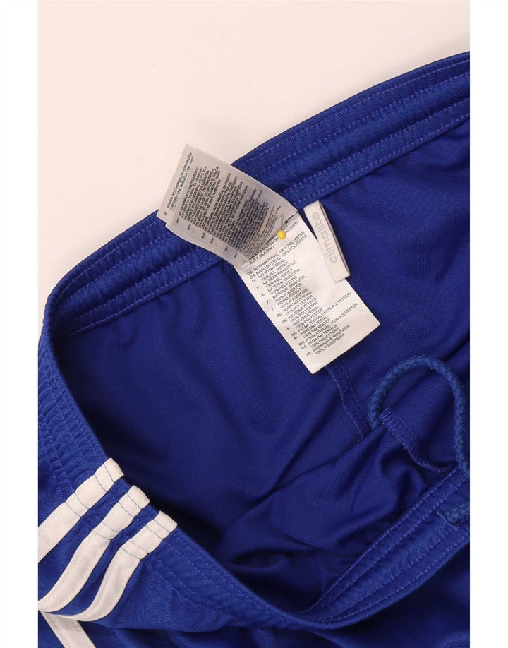 Adidas Mens Climalite Sport Shorts Medium Blue Polyester