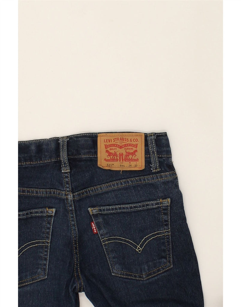 LEVI'S Boys 511 Slim Jeans 7-8 Years W24 L22 Blue Cotton | Vintage Levi's | Thrift | Second-Hand Levi's | Used Clothing | Messina Hembry 