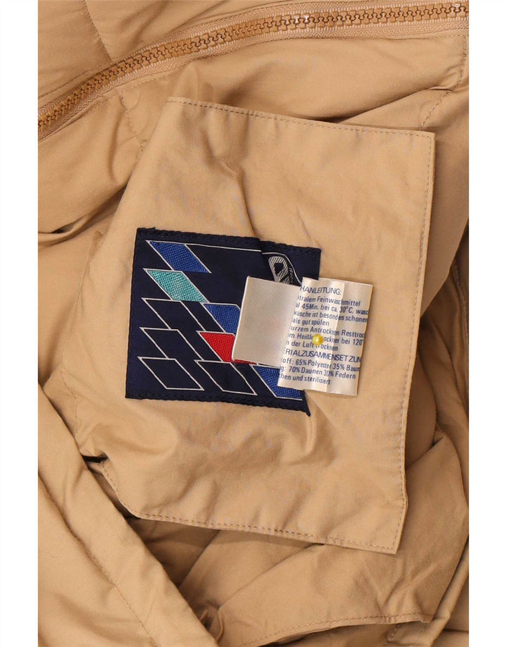 Elho Mens Padded Jacket EU 52 XL Beige Polyester