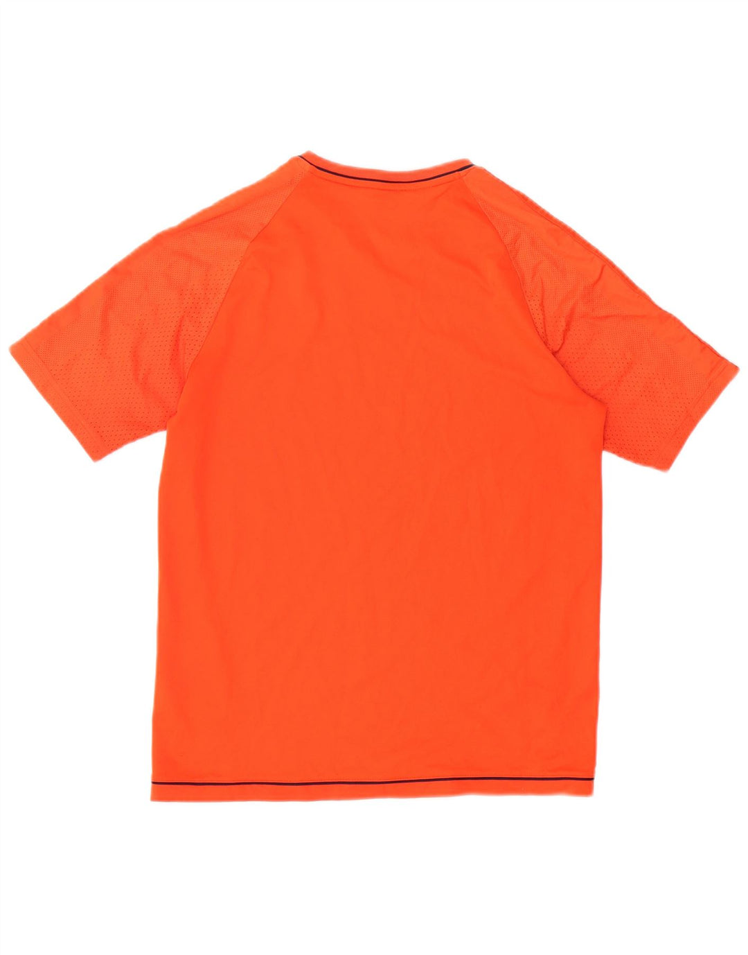 Adidas Boys Climacool T-Shirt Top 15-16 Years Orange Polyester