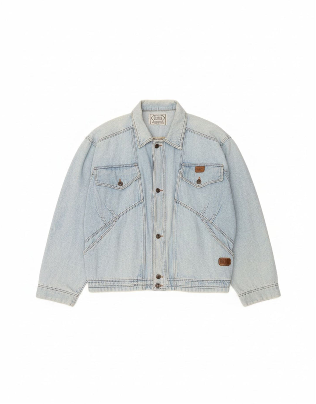 RITT Mens Denim Jacket UK 46 3XL Blue Vintage Ritt and Second-Hand Ritt from Messina Hembry 