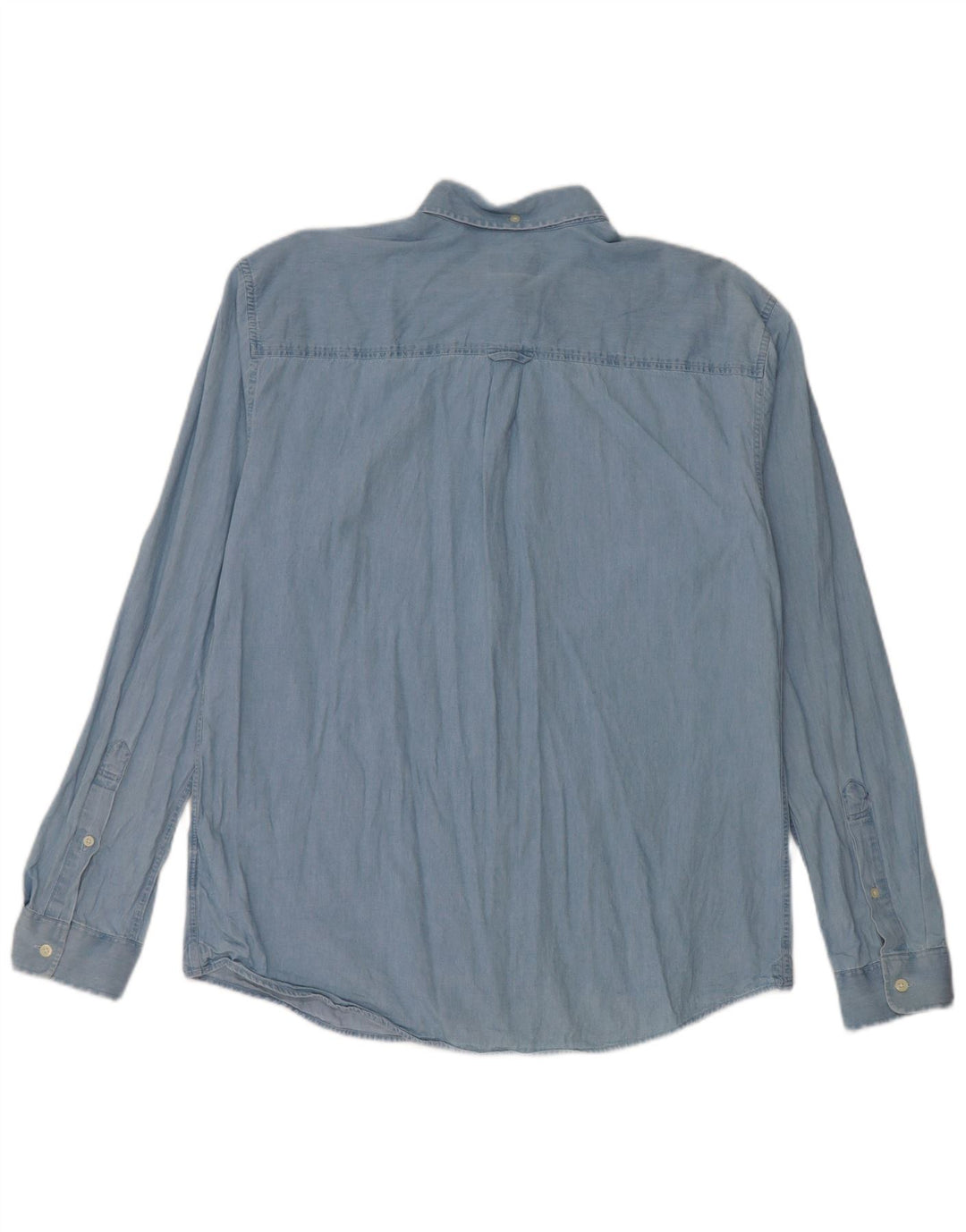 Jack Wills Mens Relaxed Fit Denim Shirt Medium Blue Cotton