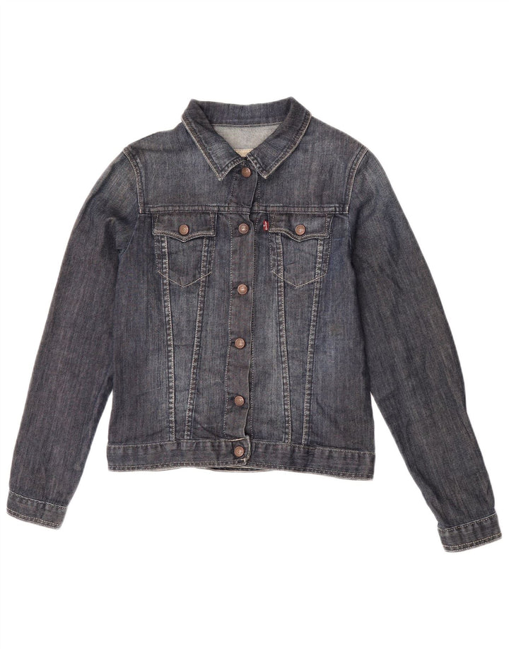 Levi's Girls Denim Jacket 13-14 Years Navy Blue Cotton