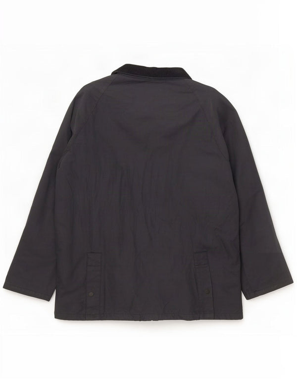 OVS Mens Waxed Cotton Jacket UK 42 XL Black
