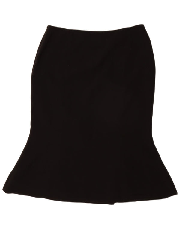 HOBBS Womens Trumpet Skirt UK 14 Large W32  Black Polyester