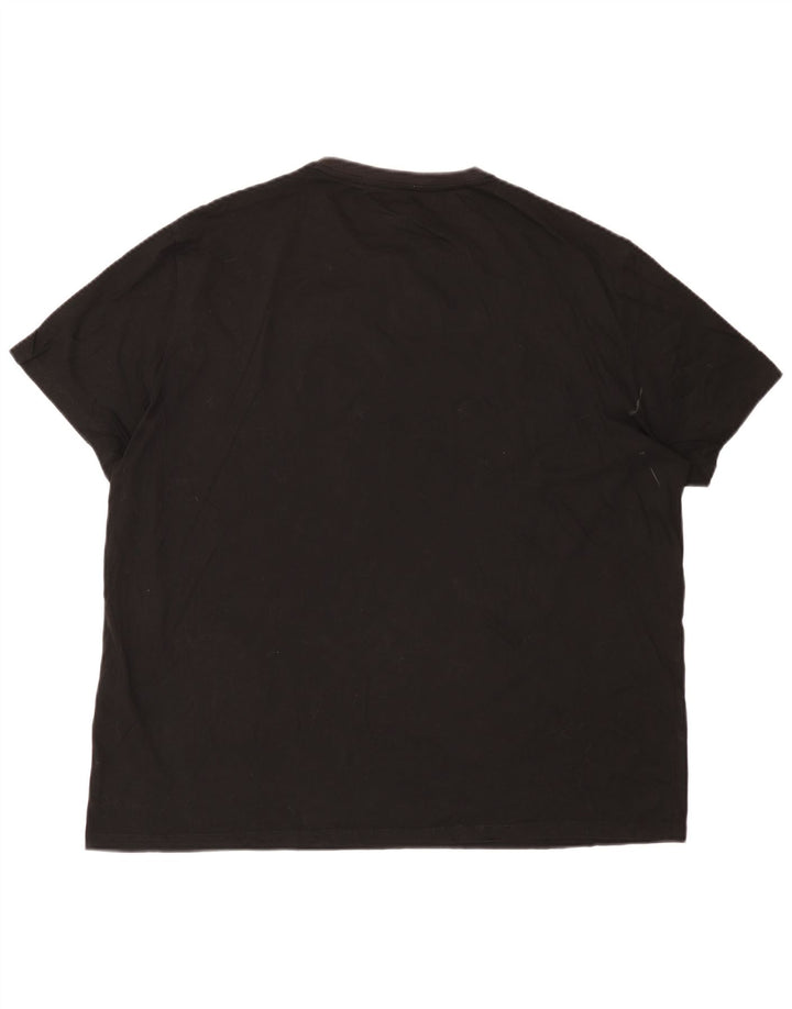 Armani Exchange Mens Regular Graphic T-Shirt Top 2XL Black