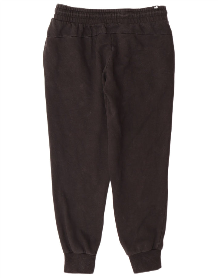 PUMA Mens Graphic Tracksuit Trousers Joggers Medium  Black