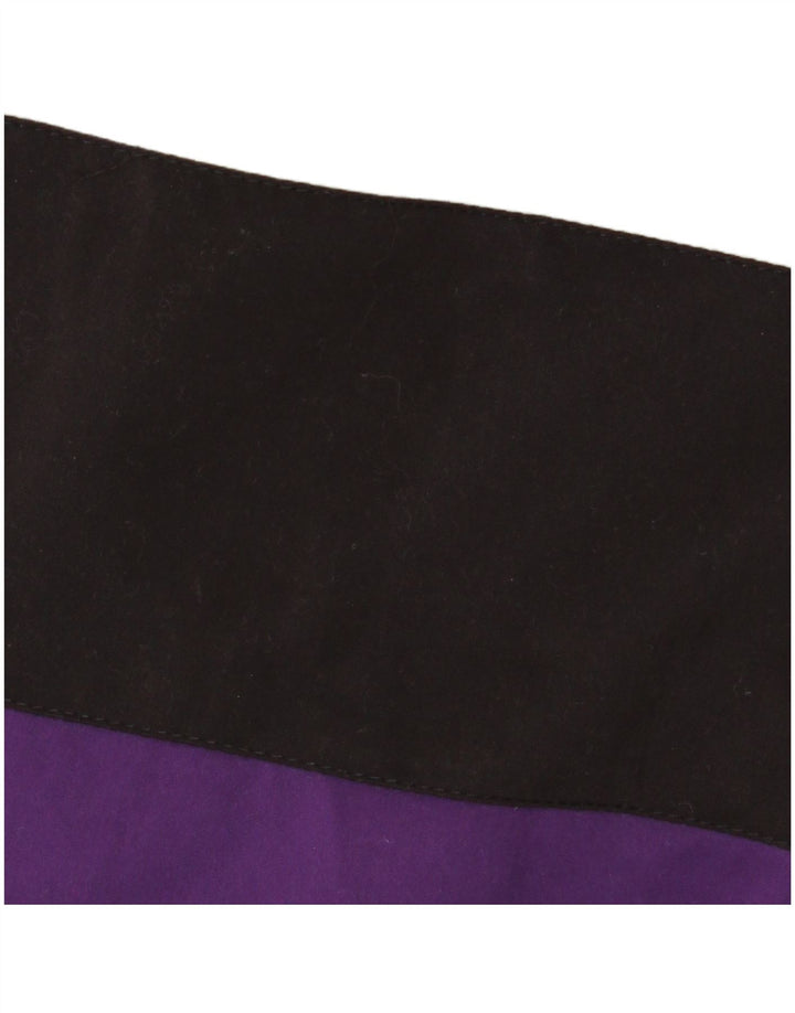 EFFEKT Mens Graphic Swimming Shorts Large Multicoloured Striped Cotton