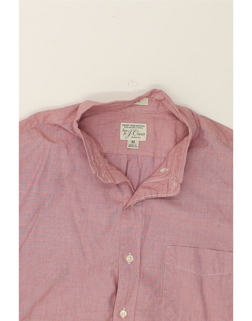 J. CREW Mens Shirt Medium Pink Cotton | Vintage J. Crew | Thrift | Second-Hand J. Crew | Used Clothing | Messina Hembry 