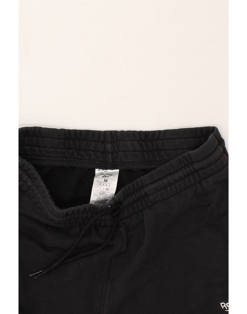 REEBOK Mens Tracksuit Trousers Joggers Medium Black | Vintage Reebok | Thrift | Second-Hand Reebok | Used Clothing | Messina Hembry 