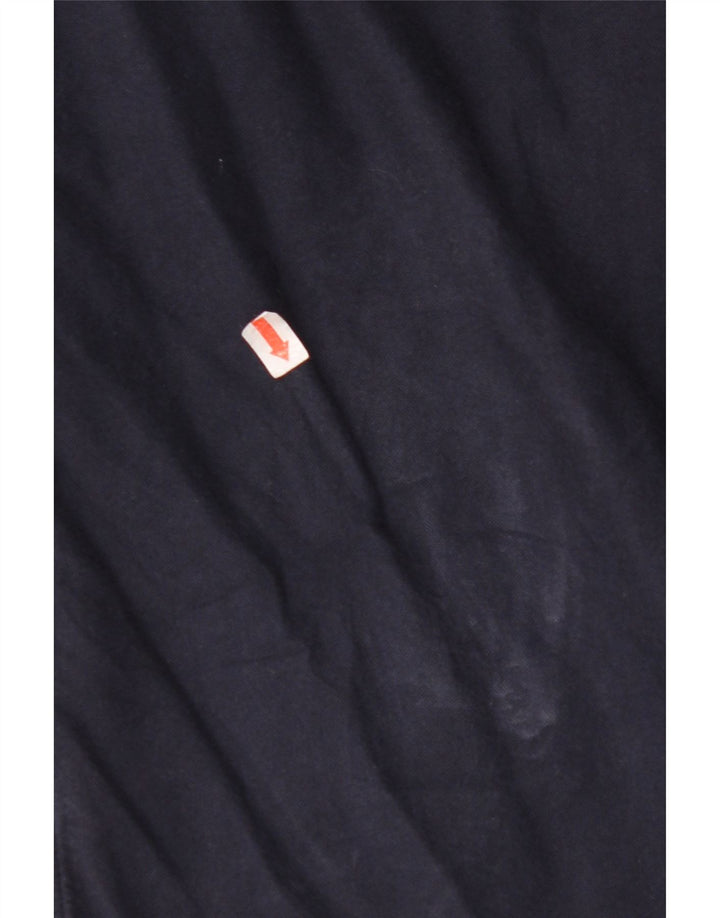 RALPH LAUREN Mens Shirt Small Navy Blue Cotton