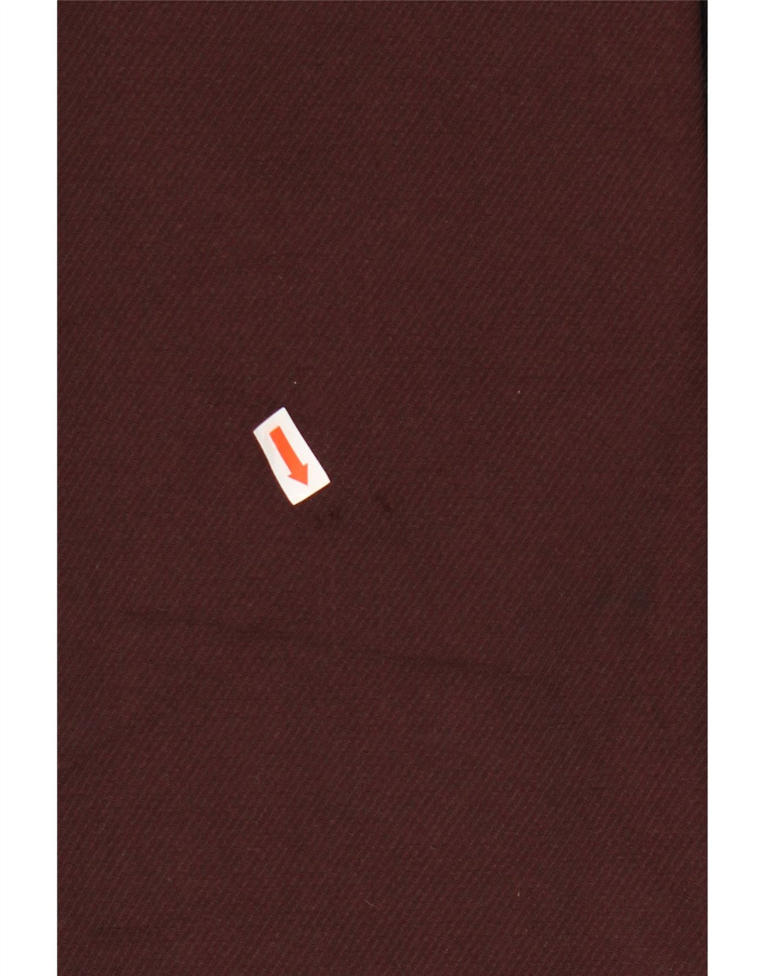 ZARA Womens Open Gilet UK 10 Small Maroon Polyester