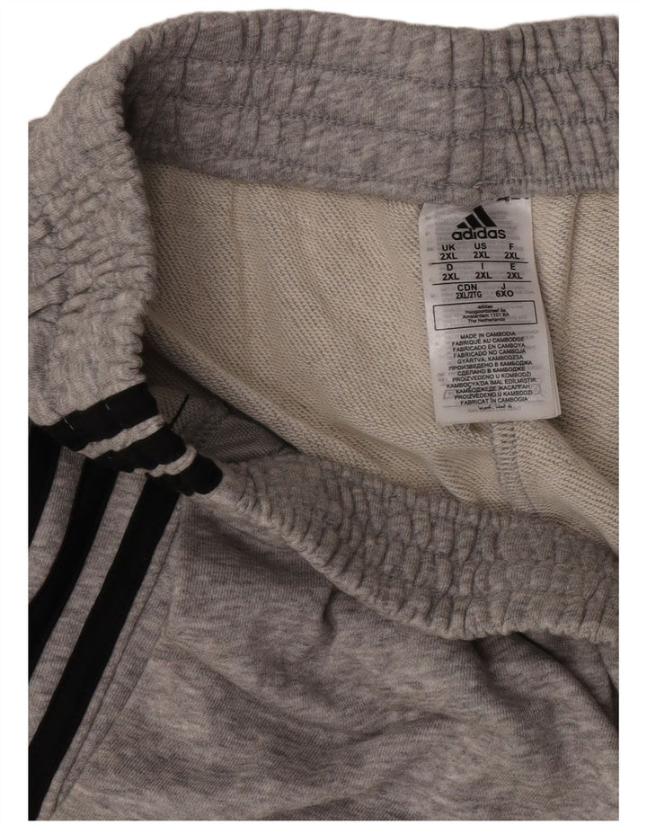 Adidas Mens Sport Shorts 2XL  Grey Cotton