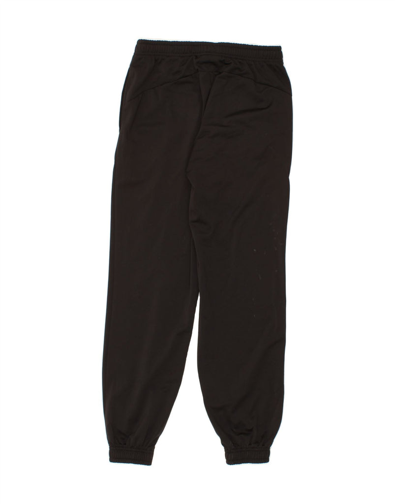 PUMA Girls Tracksuit Trousers Joggers 13-14 Year XL Black Polyester Vintage Puma and Second-Hand Puma from Messina Hembry 