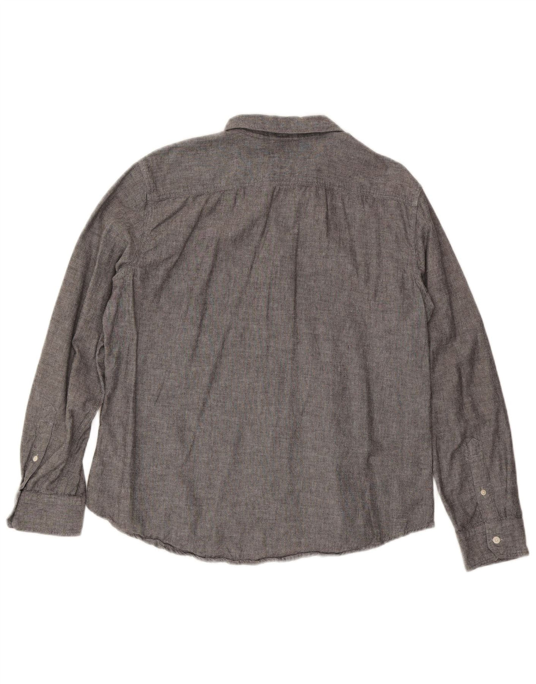 LEVI'S Mens Slim Fit Shirt XL Grey Cotton