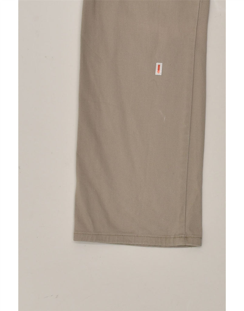 CHAPS Boys Husky Straight Chino Trousers 15-16 Years W32 L29 Beige Cotton | Vintage Chaps | Thrift | Second-Hand Chaps | Used Clothing | Messina Hembry 