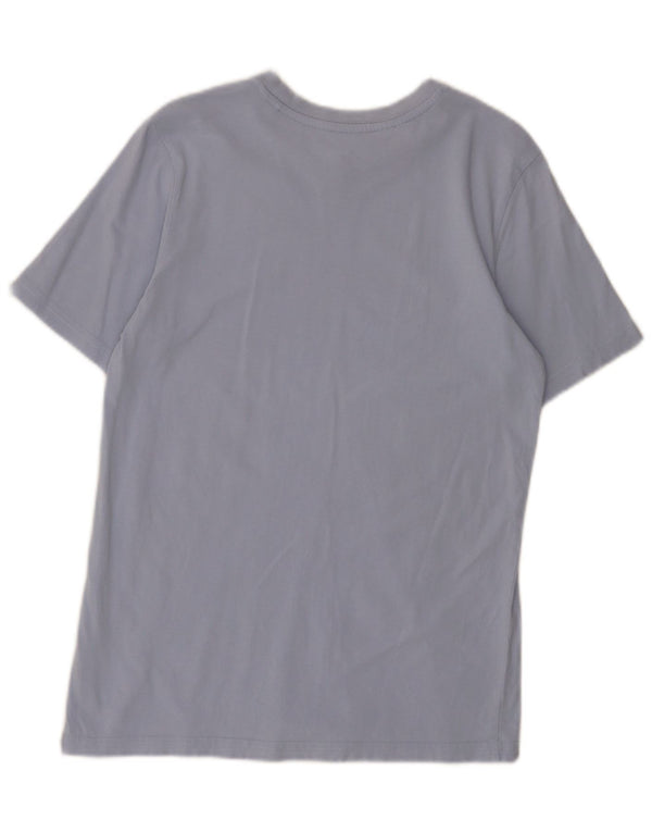 Adidas Boys T-Shirt Top 13-14 Years Blue Cotton