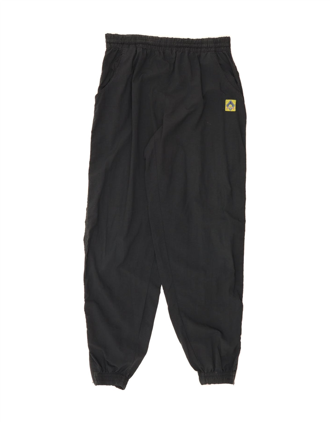 SHAMP Mens Tracksuit Trousers Joggers Medium  Black Polyamide Vintage Shamp and Second-Hand Shamp from Messina Hembry 