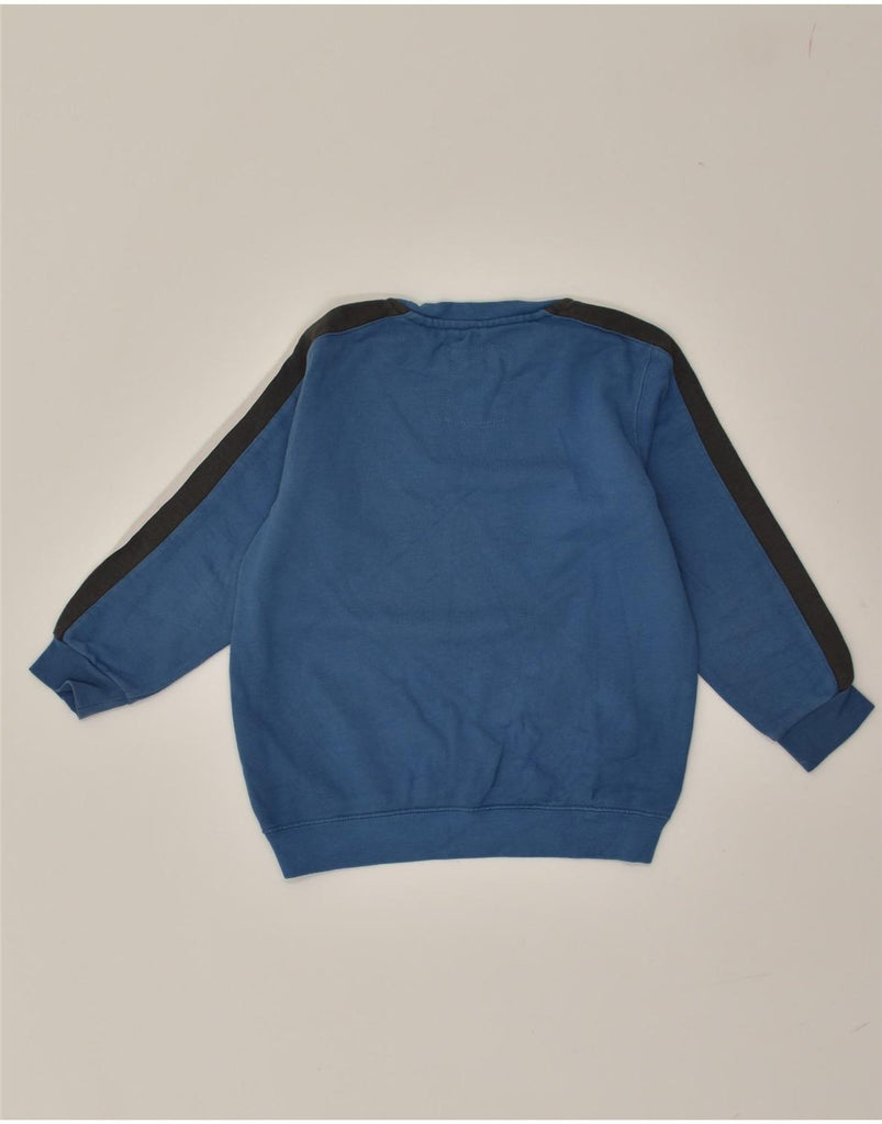 CHAMPION Boys Graphic Sweatshirt Jumper 7-8 Years Small  Blue Cotton | Vintage Champion | Thrift | Second-Hand Champion | Used Clothing | Messina Hembry 