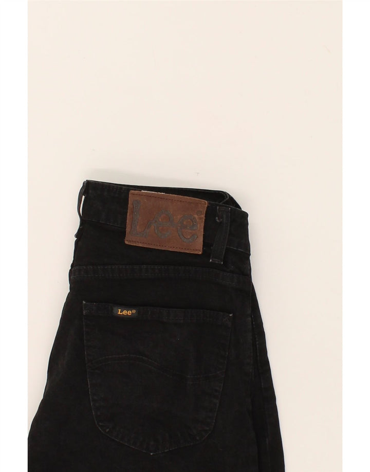 LEE Mens Straight Jeans W31 L26  Black Cotton Vintage Lee and Second-Hand Lee from Messina Hembry 