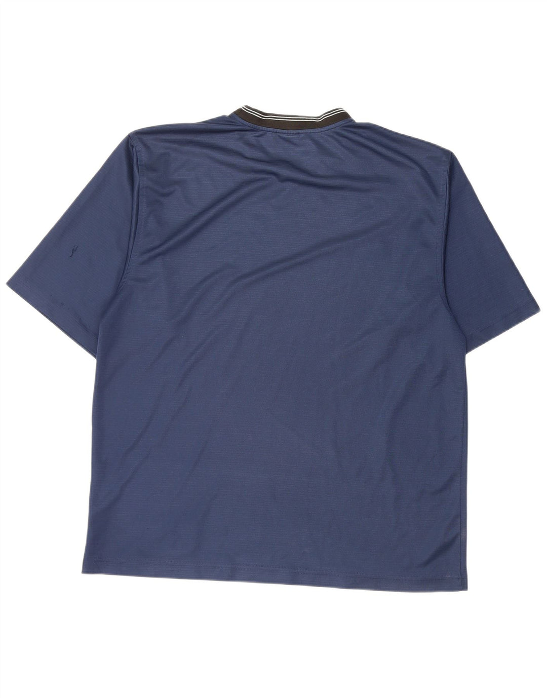 Nike Mens T-Shirt Top UK 45/47 XL Navy Blue Polyester