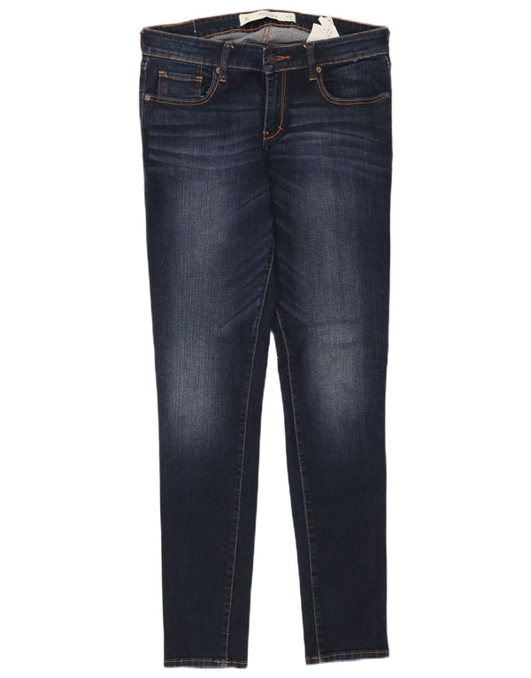 Abercrombie & Fitch Womens Skinny Jeans US 6 Medium W28 L31 Navy Blue