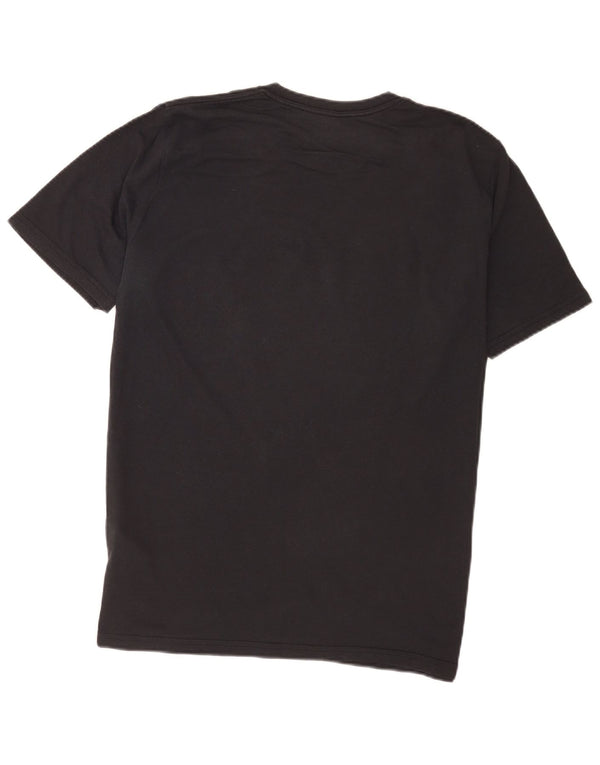 Under Armour Mens Heat Gear Graphic T-Shirt Top Large Black Cotton