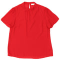 Oasis Womens Blouse Top UK 12 Medium Red Polyester