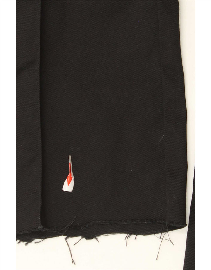 Dickies Mens Straight Chino Trousers W36 L29 Black Polyester