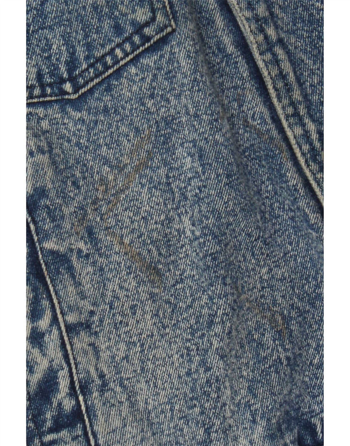 Boxer Mens Denim Jacket UK 36 Small Blue Cotton